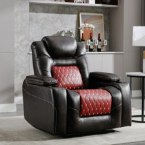 Recliner with separate best sale foot and back controls